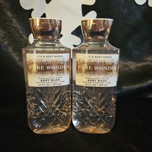NWT Bath and Body Works 2-Piece Pure Wonder Body Wash Duo